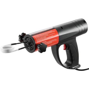 Induction Heater Bolt Removal, 1500W 110V Magnetic Induction Heater Kit, Handheld Nut Buster Tool, Mini Heating Machine For Rusty Screw Removing, Car Garage Repairing Tools With 8 Coil And Box
