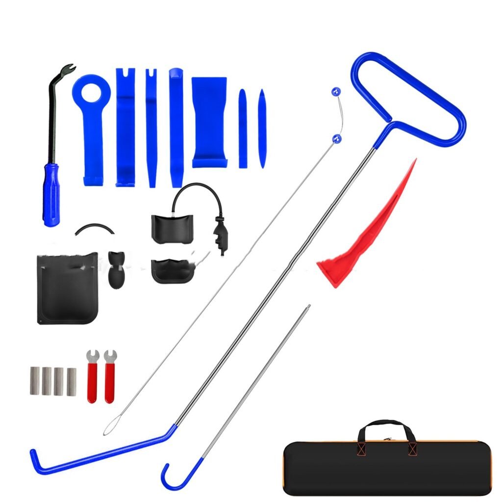 Automotive Lockout Tool Set With Airbag