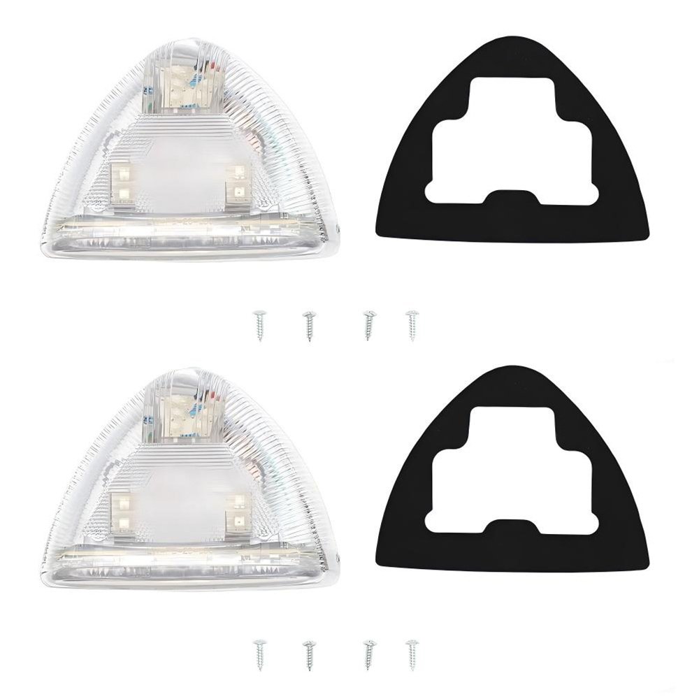 Compatible With Peterbilt Turn Signal Lights 31 LED Triangle 2Pcs