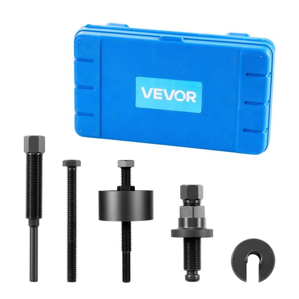 Power Steering Pump Pulley Puller & Installer Tool Set — 7-Piece