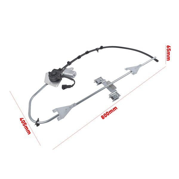 Front Left Side Power Window Regulator & 2-Pin Motor Assy Fit For Freightliner M2 A1842743000 A1858283000 - Image 9