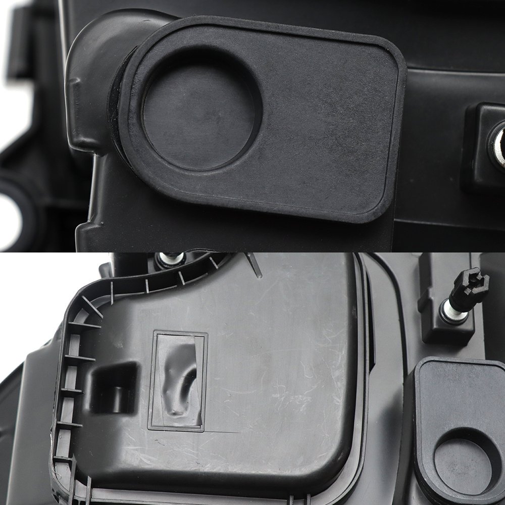 Freightliner M2 Passenger-Side Headlight Assembly — Black Housing - Image 4